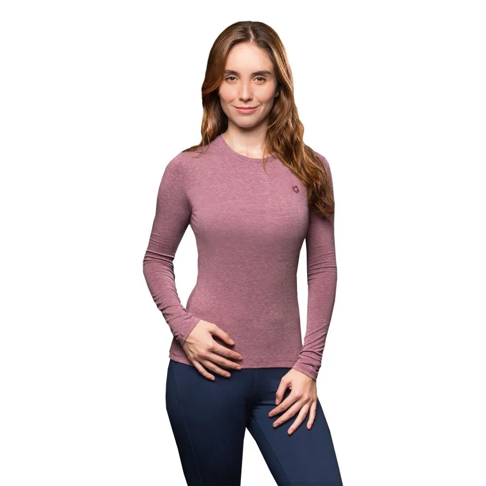 Camiseta Primera Capa Mujer Thermoactive Morado