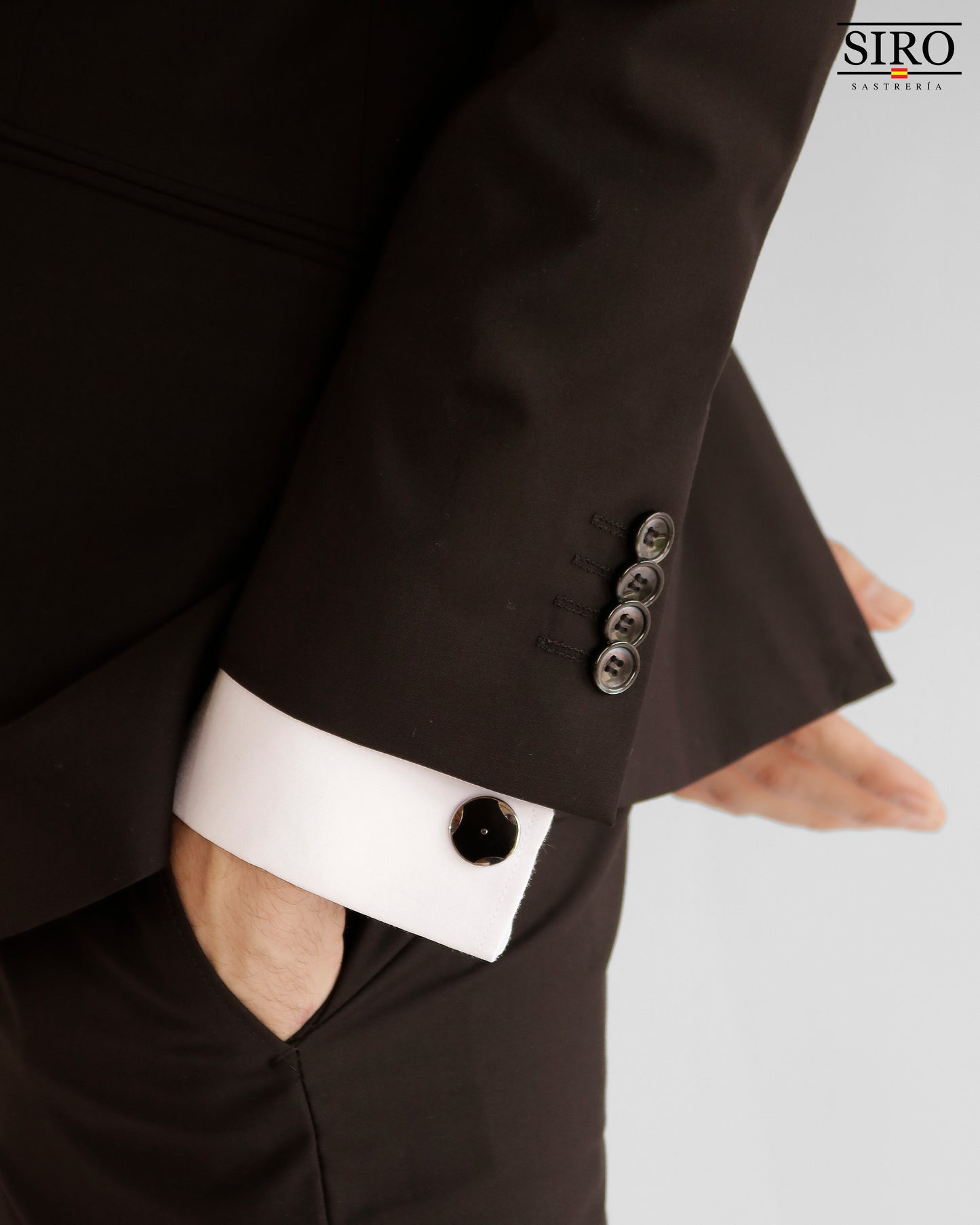 Traje De Hombre Ambo Tope Slim Fit Negro