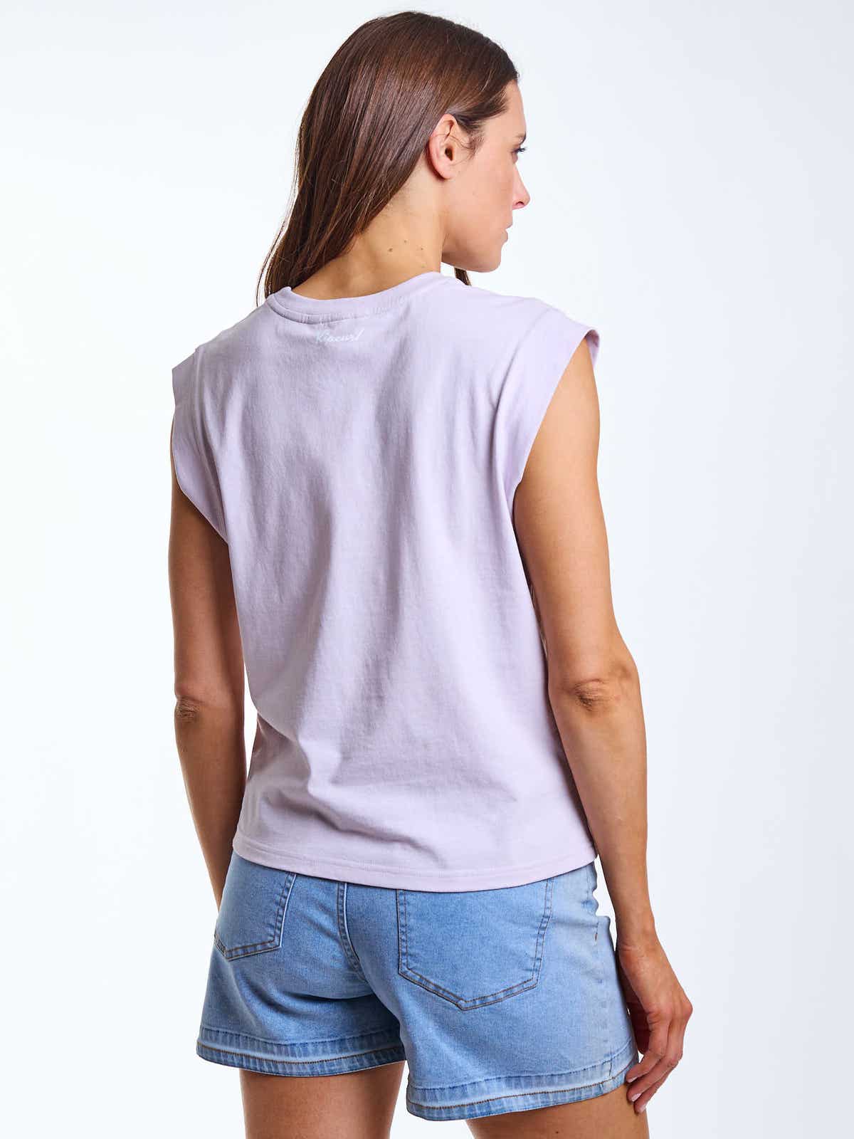 Polera Mujer Regular Fit Nalu Morado