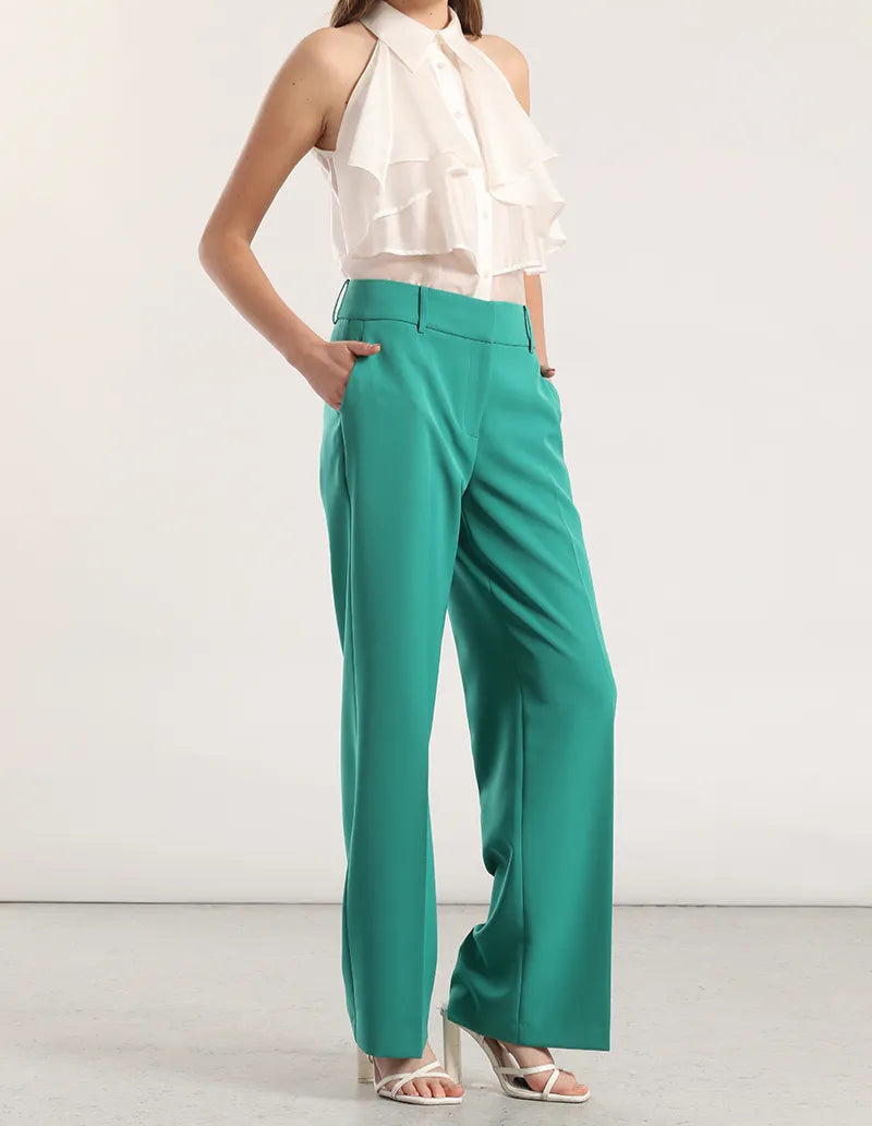 pantalon-mujer-masculino-recto-tiro-alto-verde