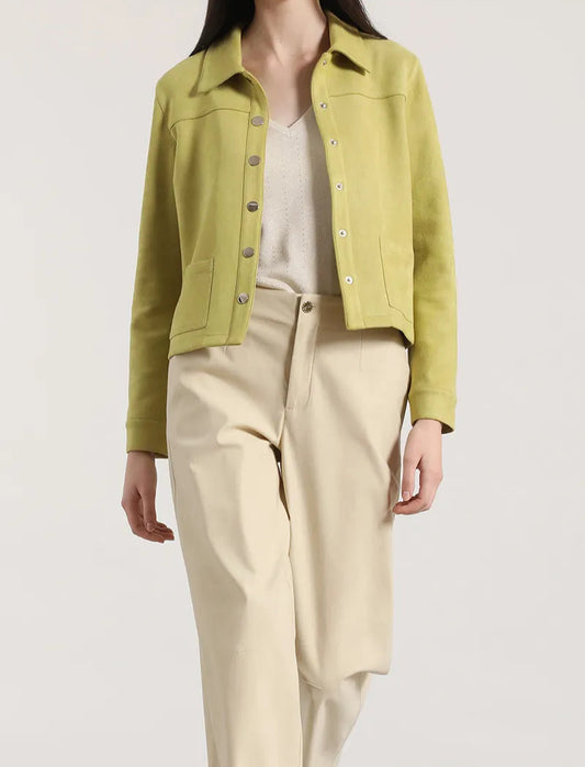 chaqueta-mujer-efecto-gamuza-pistacho