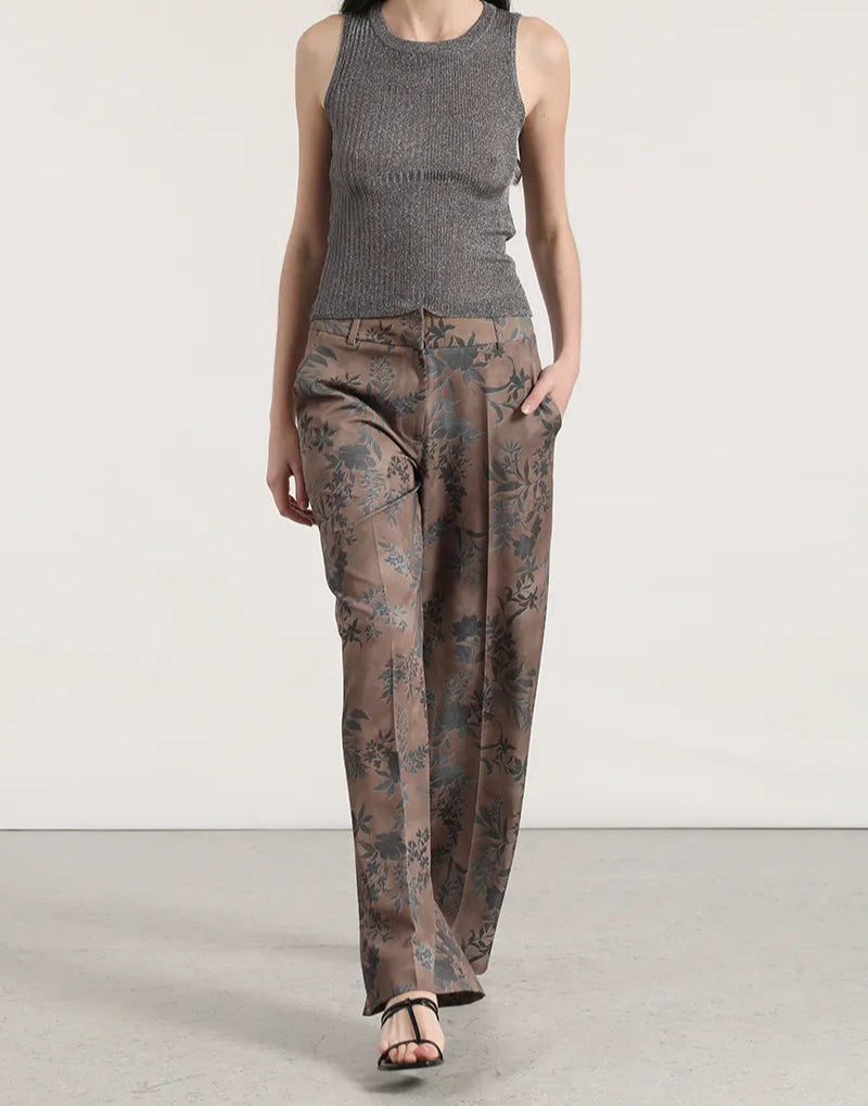 pantalon-mujer-ancho-tiro-alto-estampado-cafe