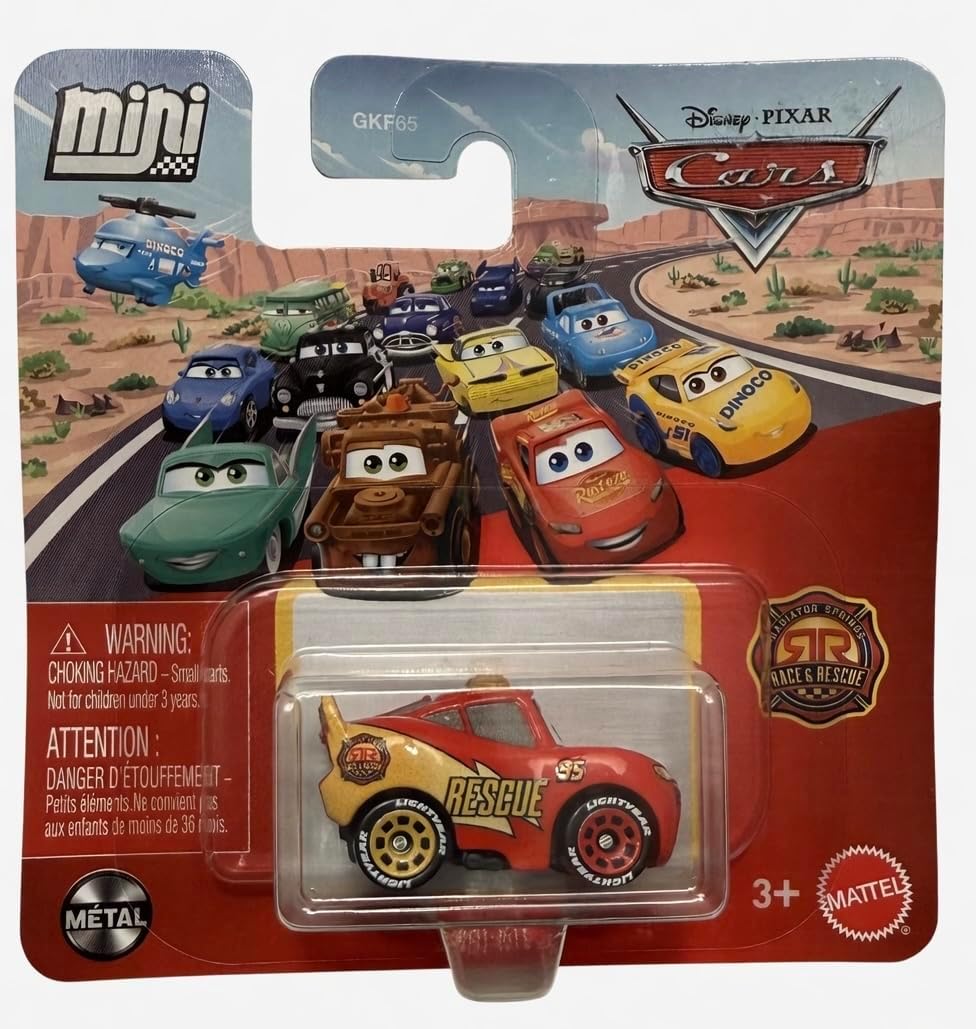 Mini Racers Rescue Lightning Mcqueen