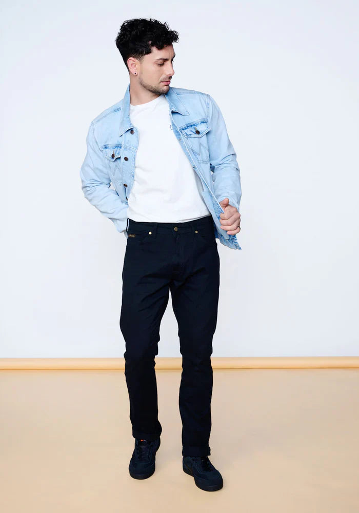 pantalón-hombre-tiro-alto-texas-twill-negro