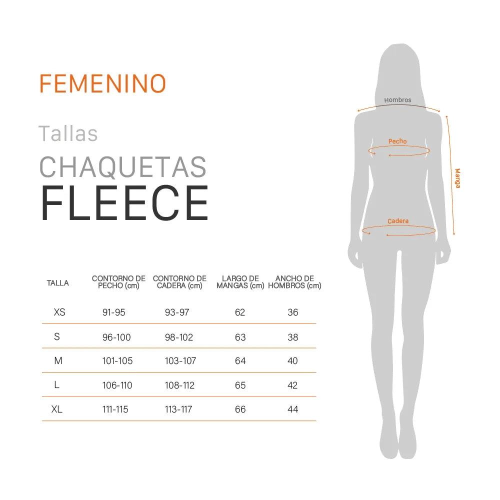 Polar Mujer Denis Azul