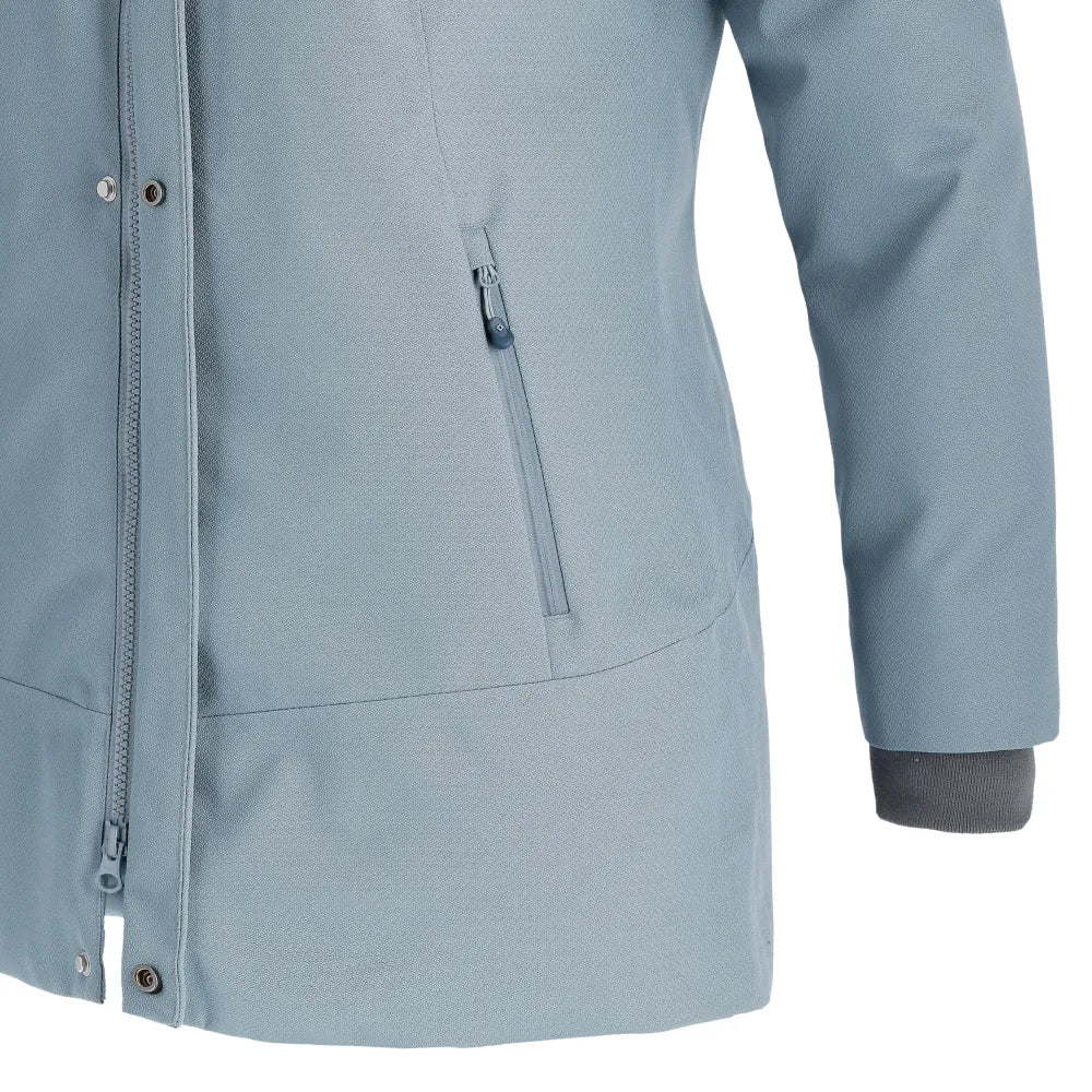 Parka Mujer Abrigo Eryx Gris