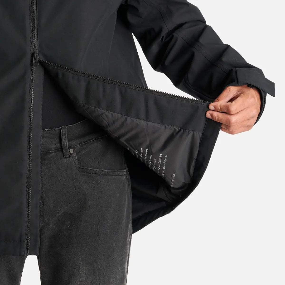 Casaca Hombre Citizen Warm B-Dry Hoody Jacket Negro