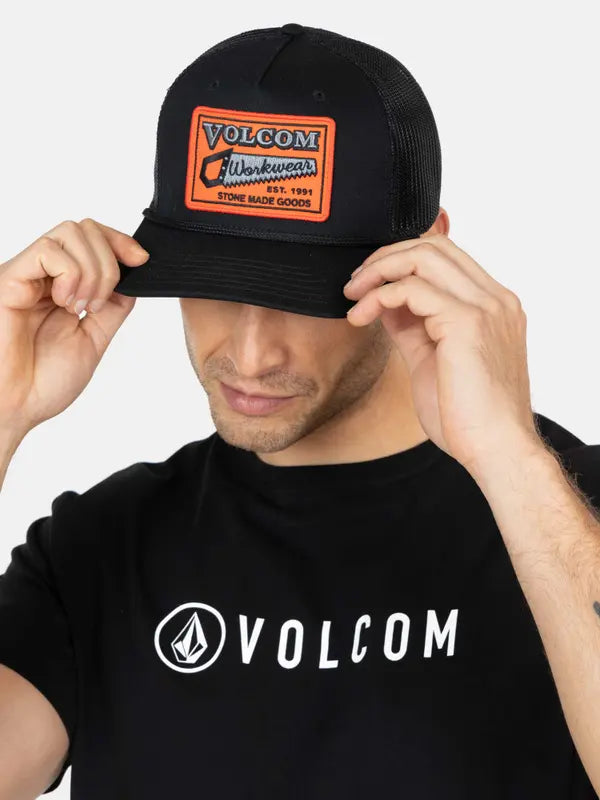 Polera Hombre Header Negro