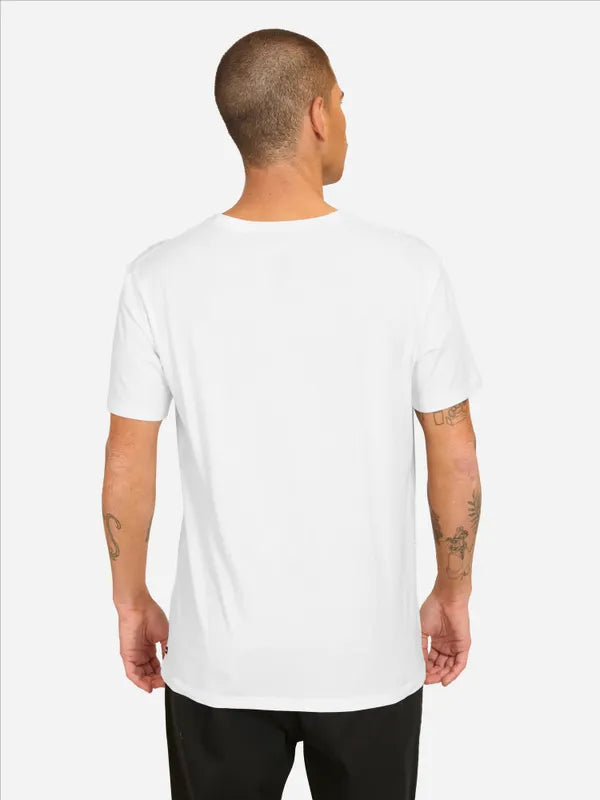 Polera Hombre Header Blanco
