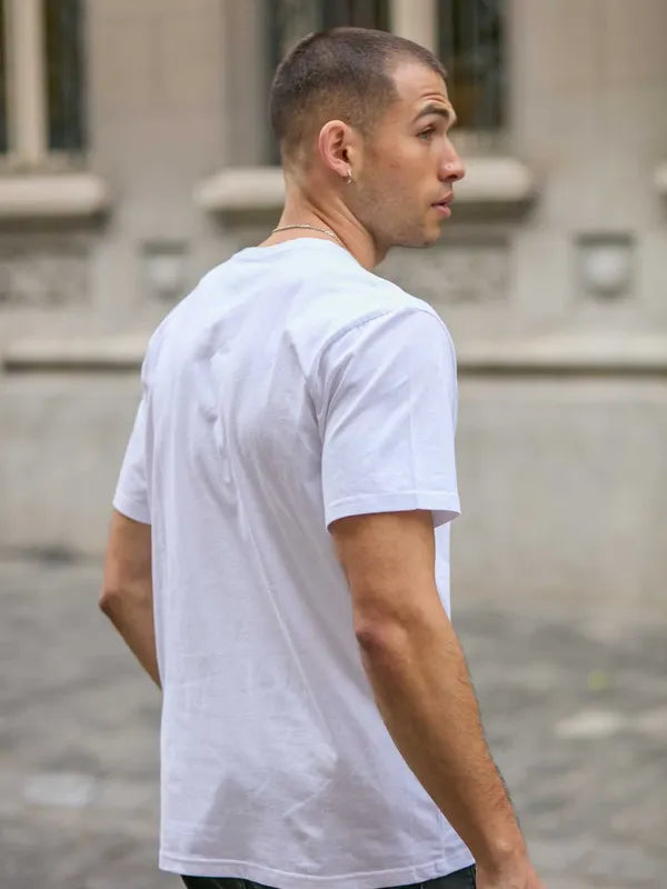 Polera Hombre Core Skate Blanco