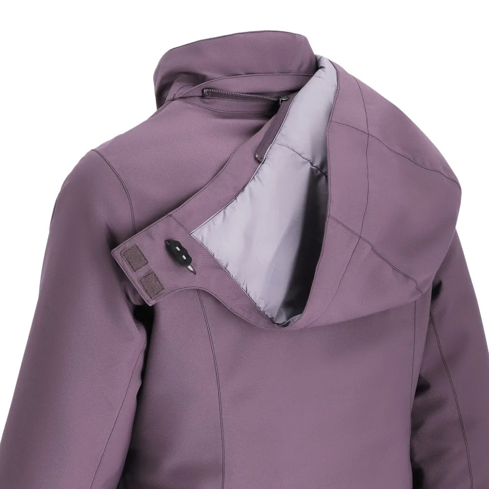 Parka Mujer Térmica Fenix Morado