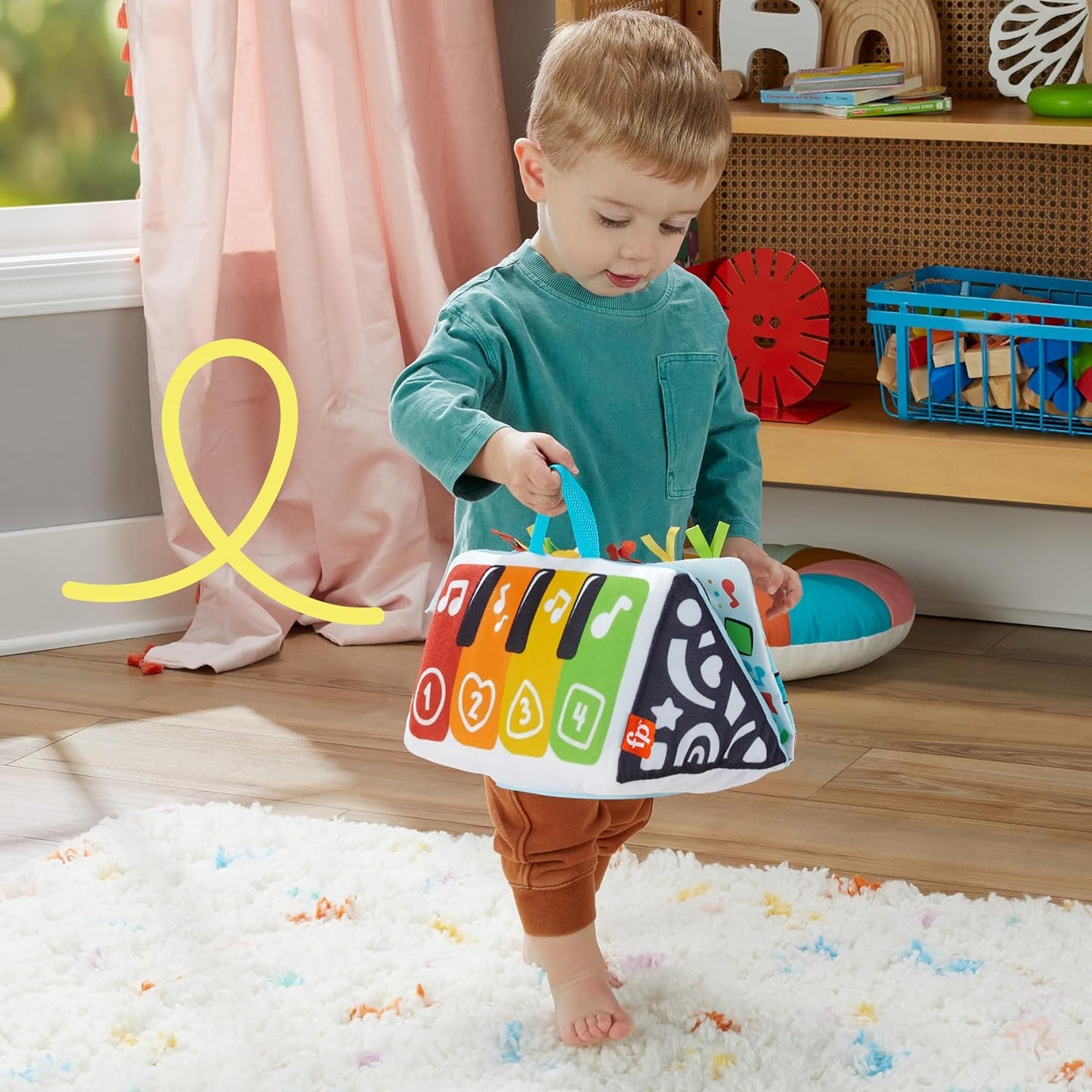 Juguete Para Bebé Multicolor Y Música