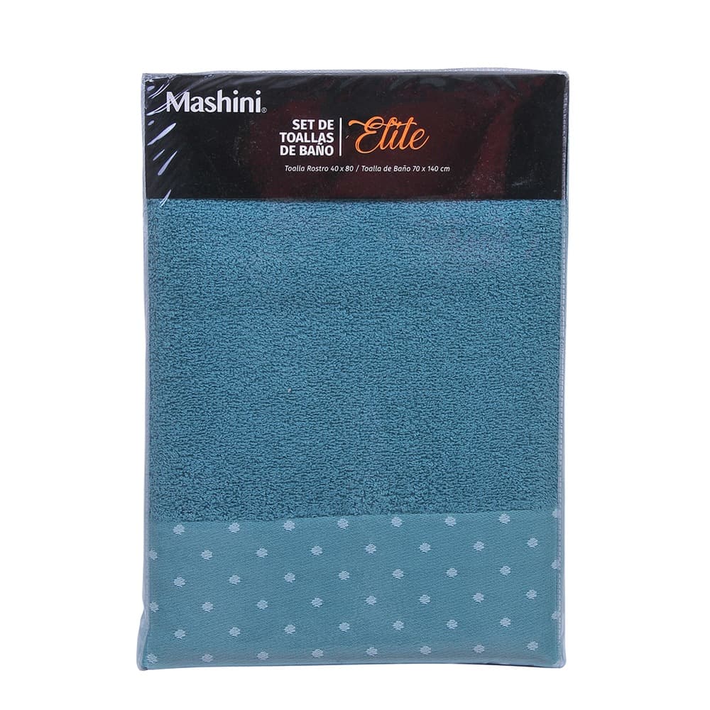 Set Toallas Elite 70x140 / 40x80cm Calipso
