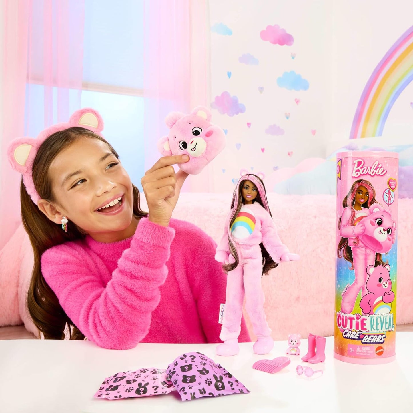 Muñeca Barbie Moda Disfraz De La Osita Mimosa