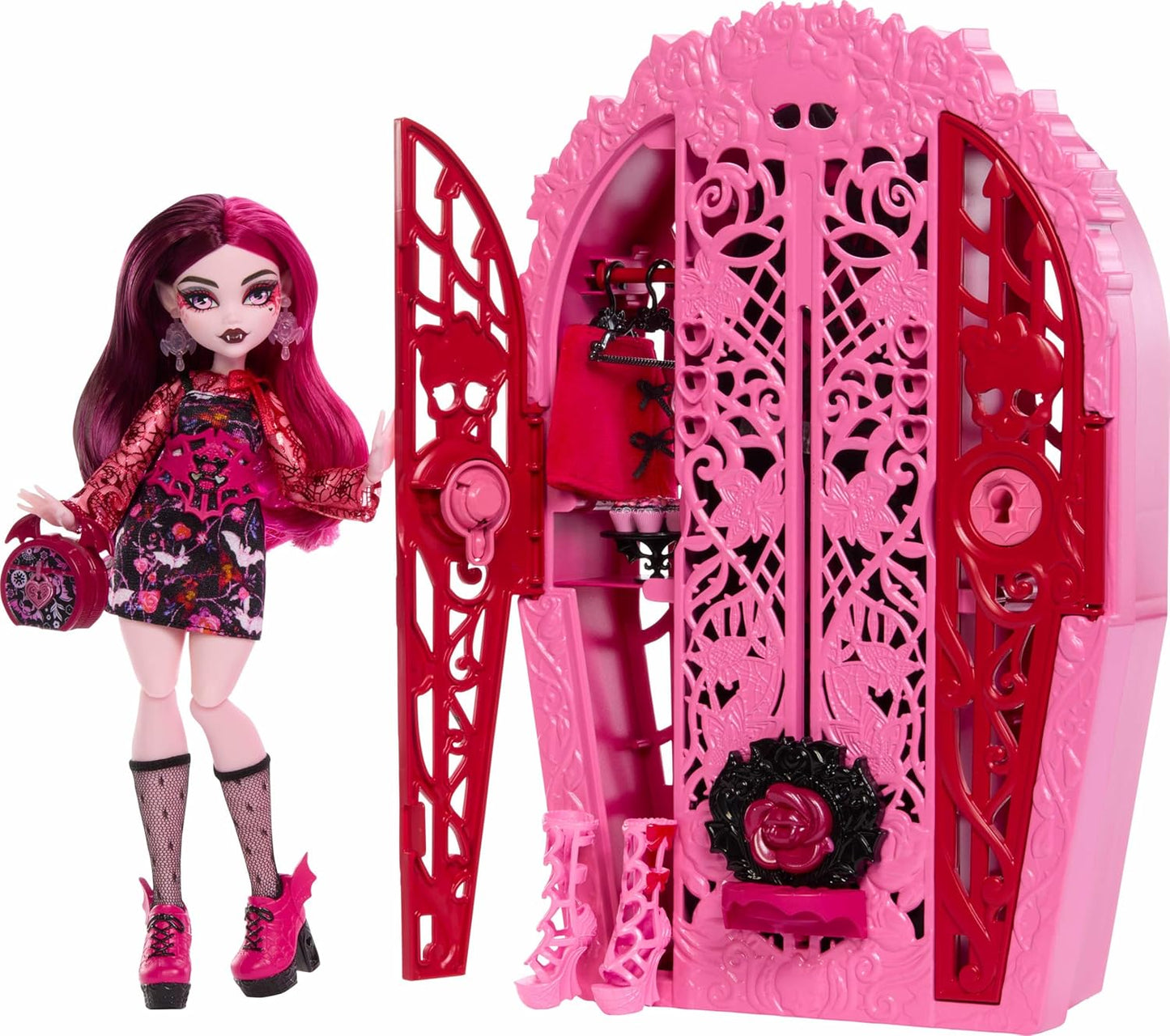 Muñeca Monster High Skulltimate Secrets Jardín Misterioso Draculaura