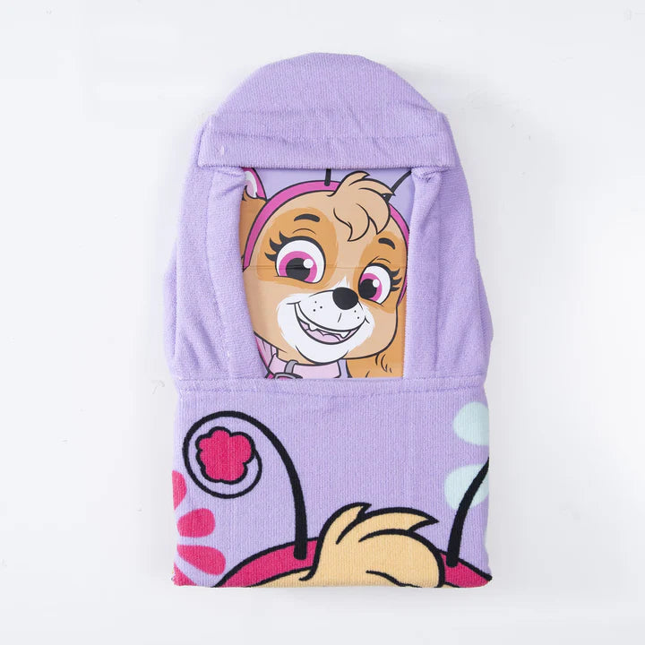 Toalla Playa Niña Capucha MF 60x120 cm Paw Patrol Mariposa