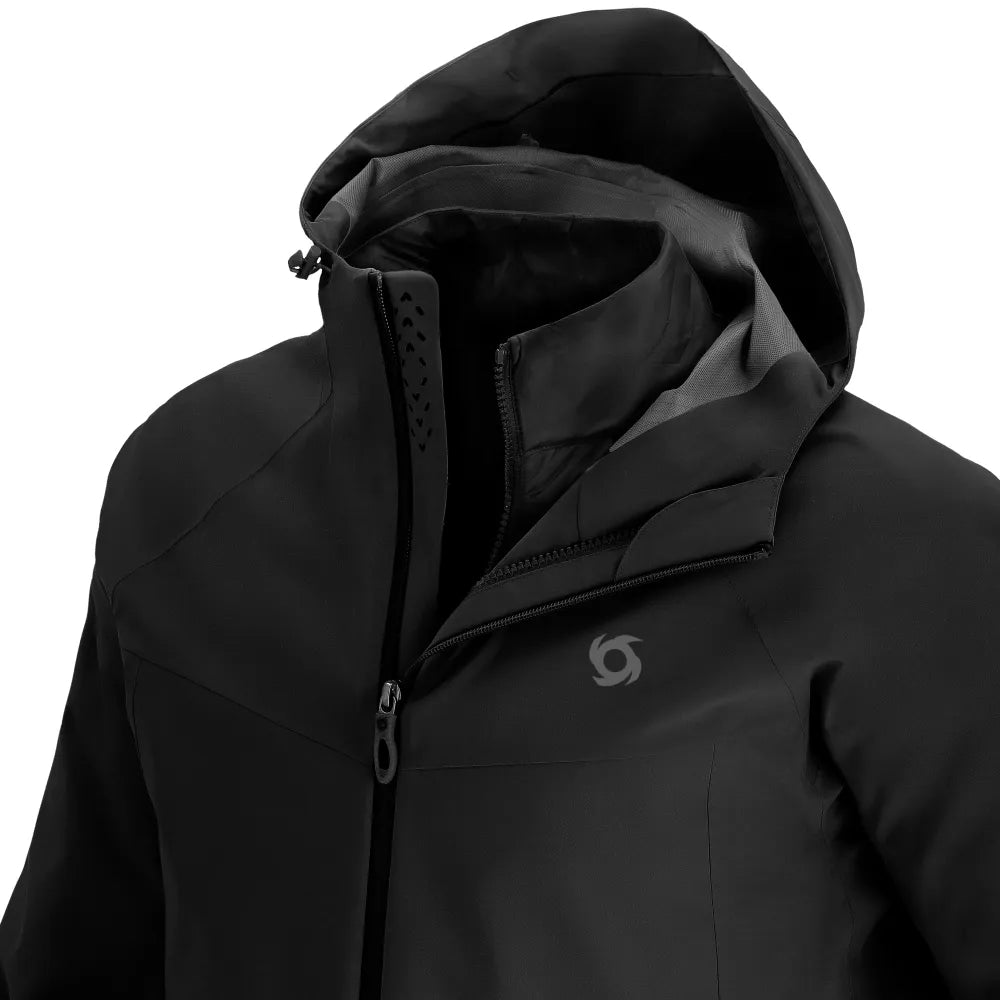 Parka Hombre 3 En 1 Skada Negro