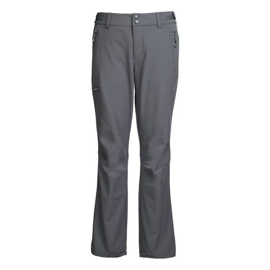 Pantalon Mujer Largo Bronco Gris Oscuro