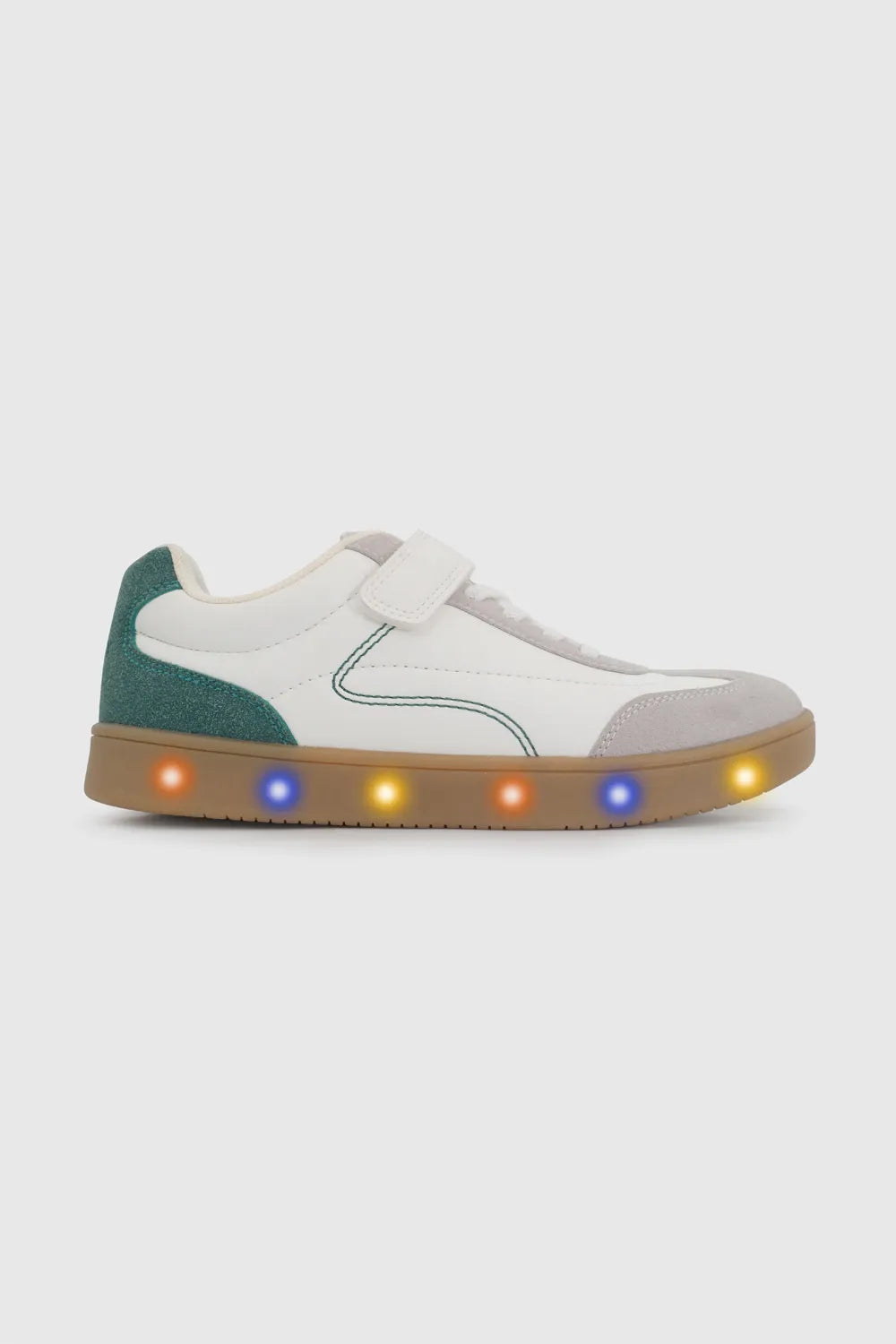 Zapatilla Niño con Luces Colores Blancas
