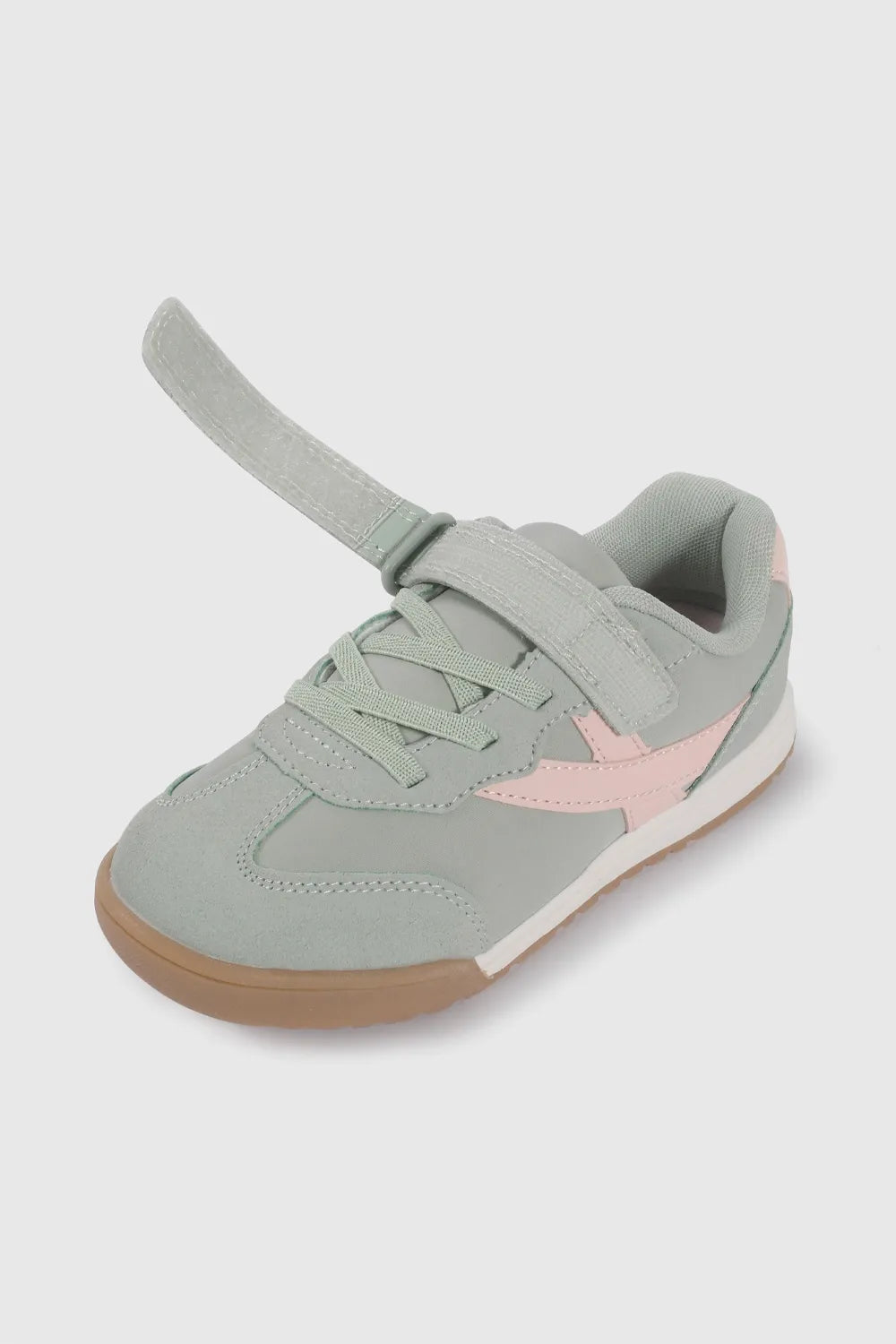 Zapatilla Niña Urbana Menta y Rosado