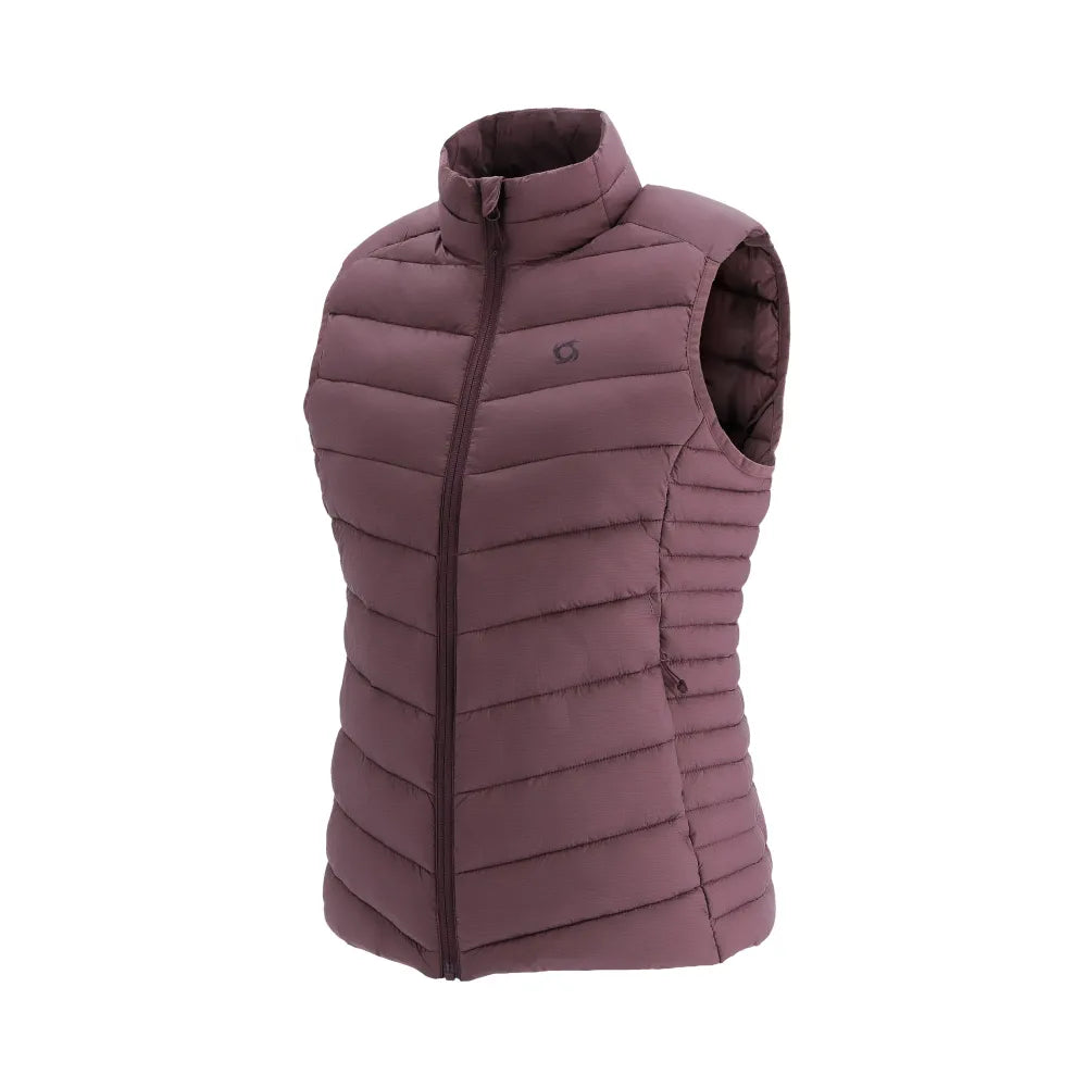 Parka Mujer Térmica Sin Mangas Aki Cerise