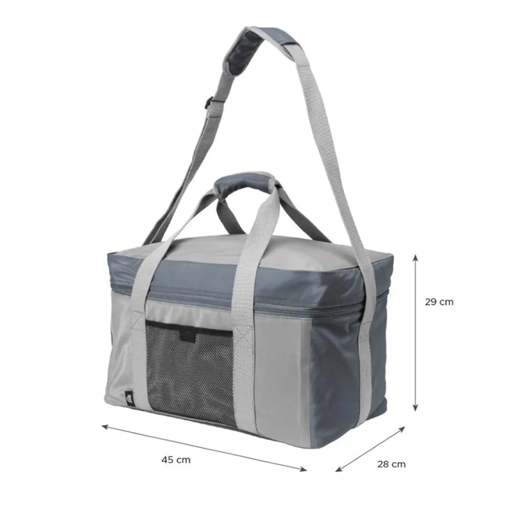 Cooler Plegable Finca 30 Litros Gris