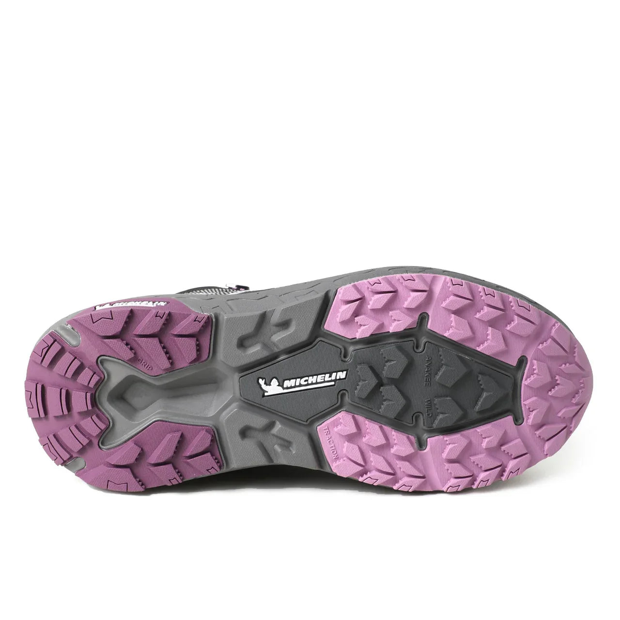 botín-mujer-impermeable-caña-alta-negro-rosa-