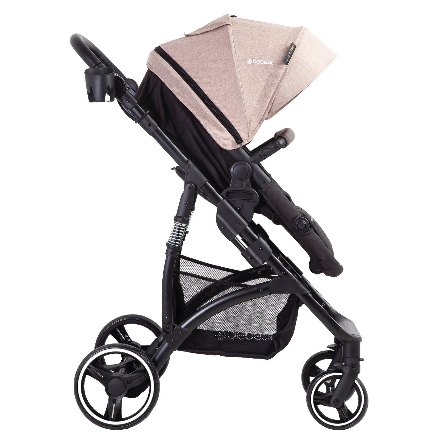 Coche Cuna Travel System Explorer LX Camel