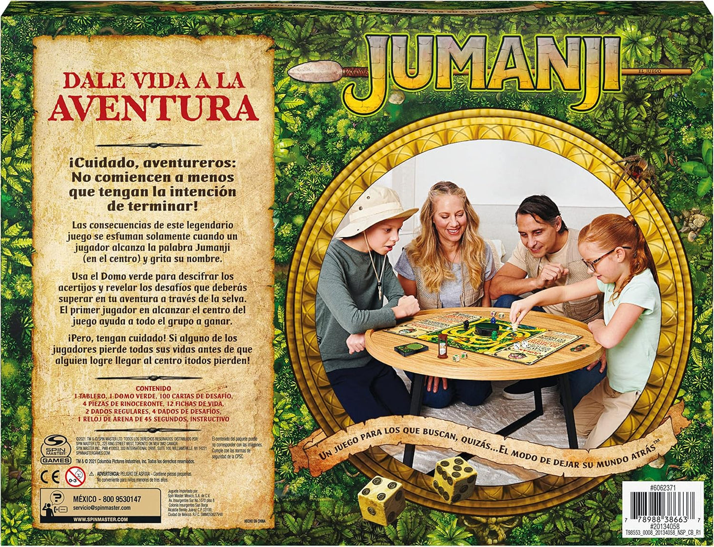 Juego de Mesa Desafio Jumanji