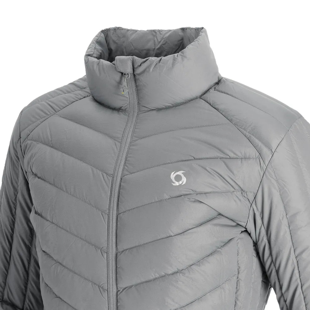 Parka Hombre Pluma Volker Gris