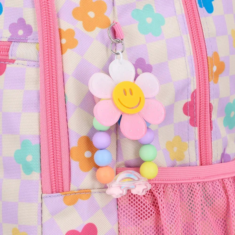 Mochila Escolar Niña Logan Rosada