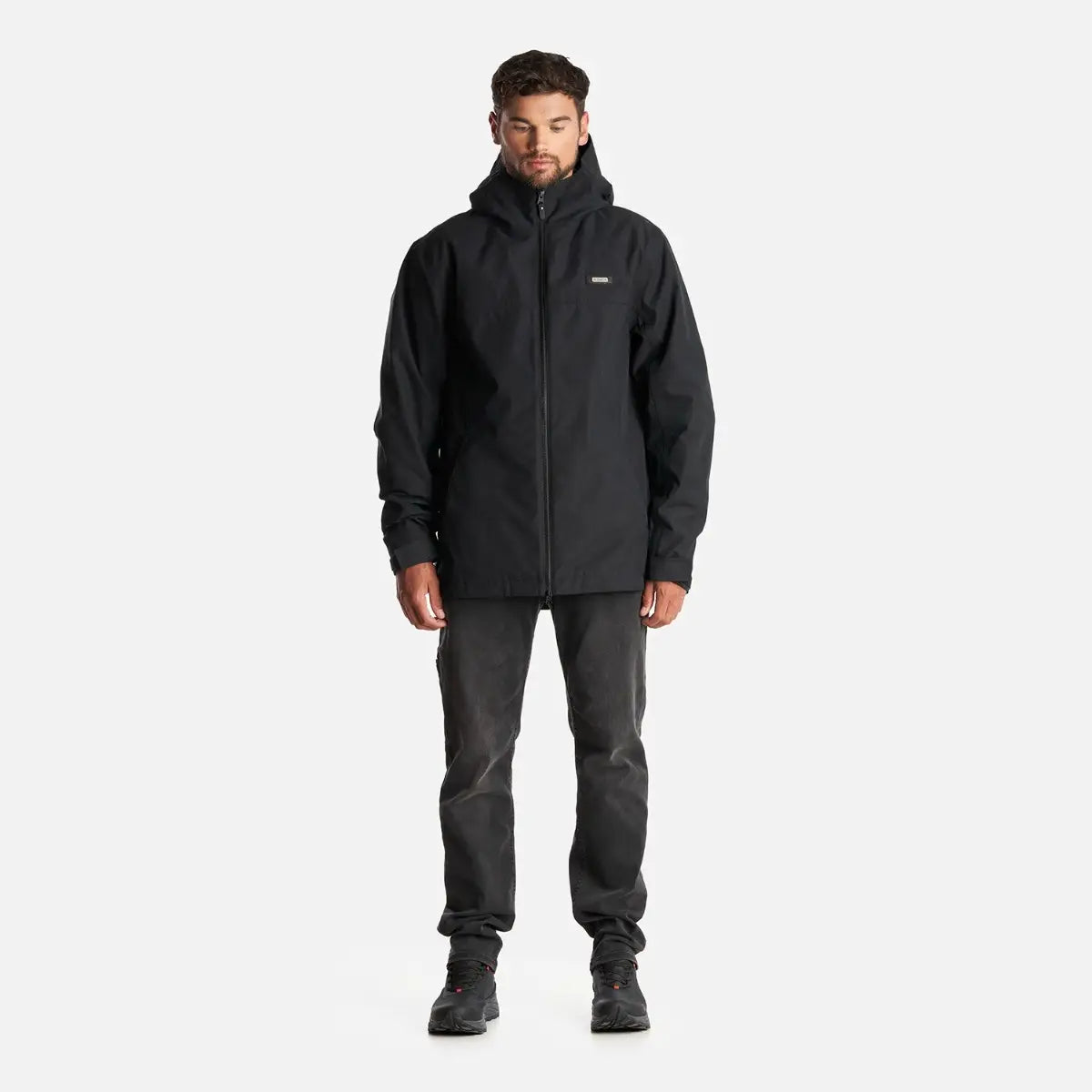 Casaca Hombre Citizen Warm B-Dry Hoody Jacket Negro