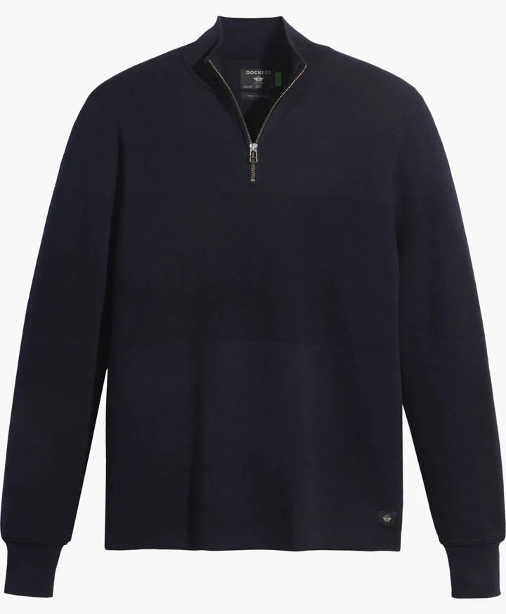 Sweater Hombre 1/4 Zip Navy