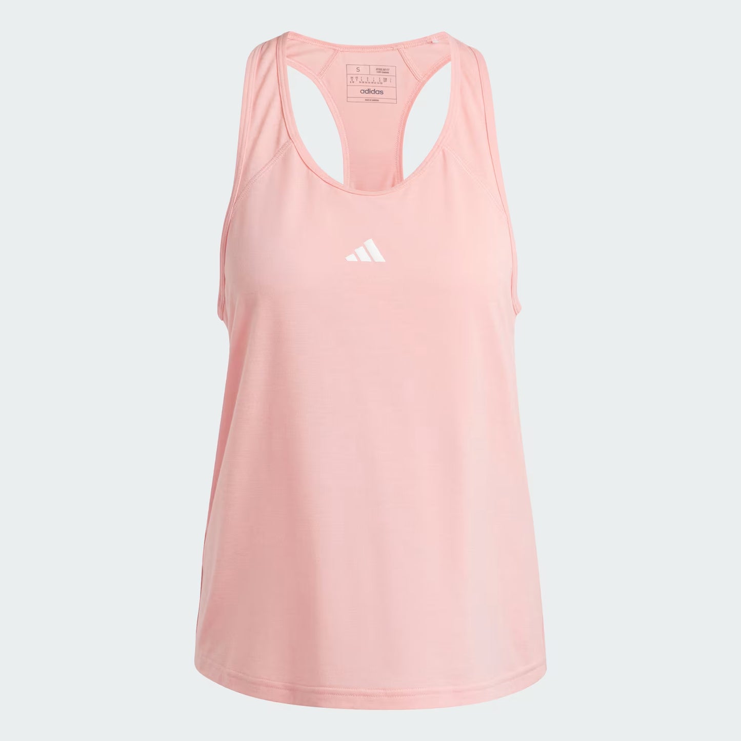 Polera Mujer Training Minimal Branding Racerback Pink