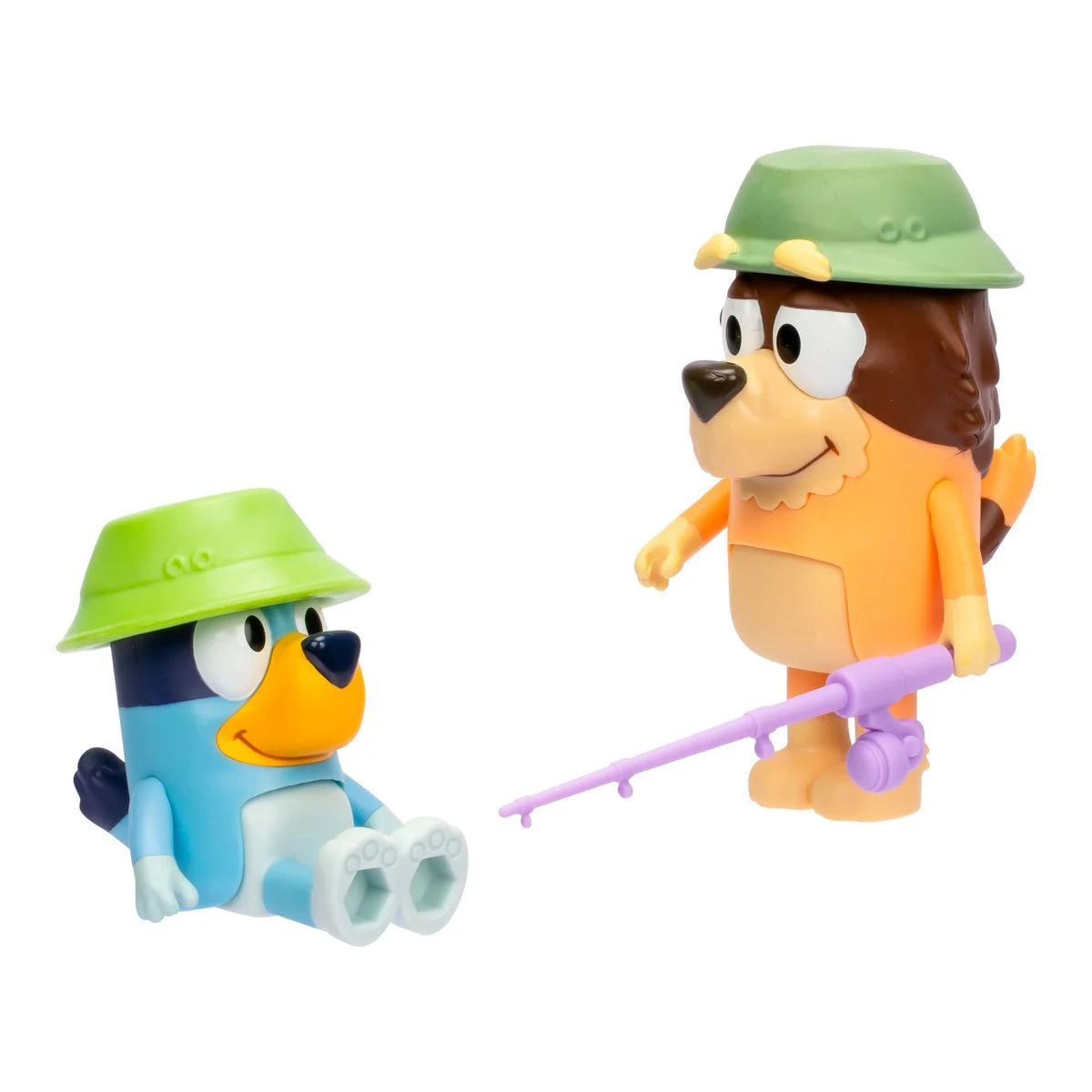 Pack 2 Figuras Personajes Bluey - Pescando
