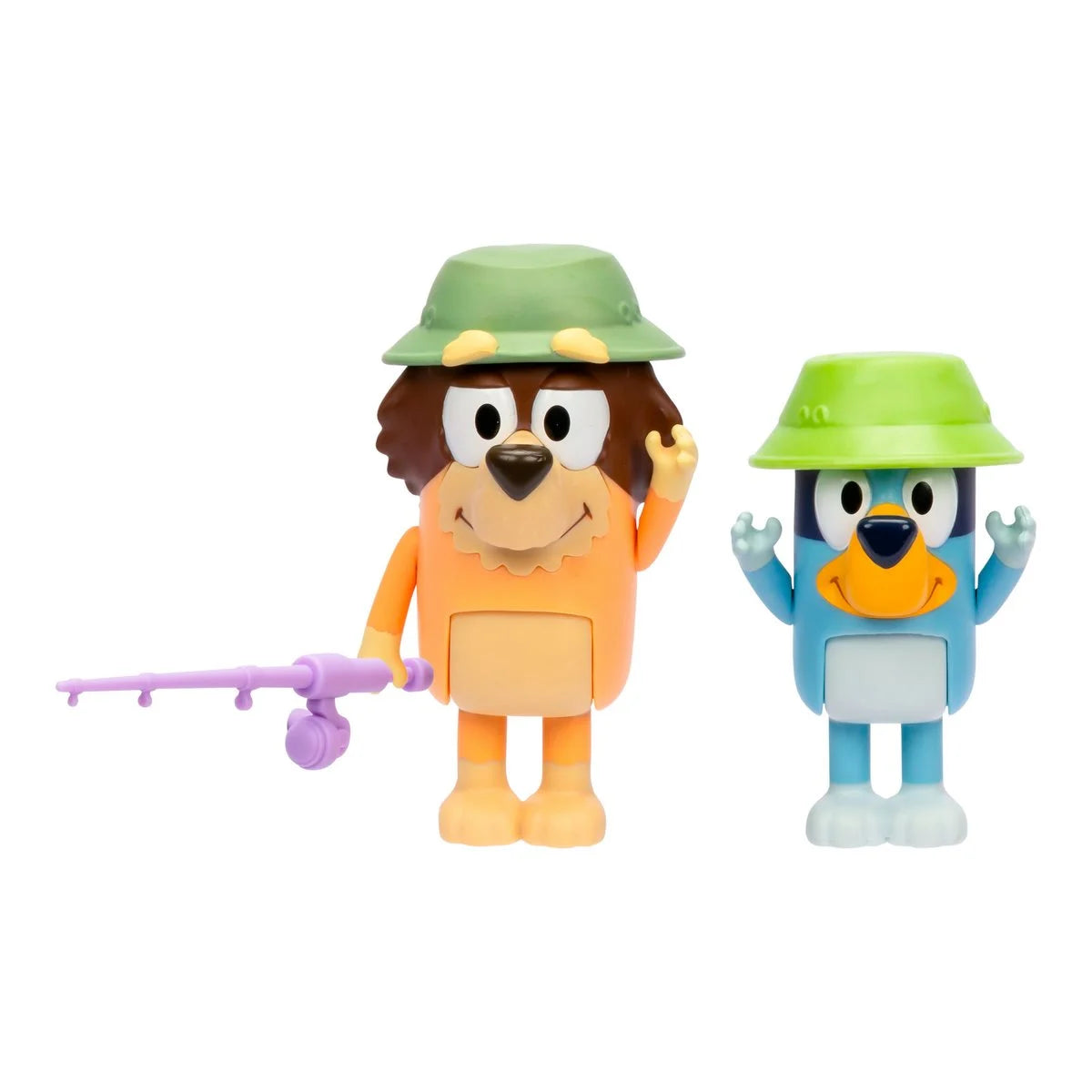 Pack 2 Figuras Personajes Bluey - Pescando
