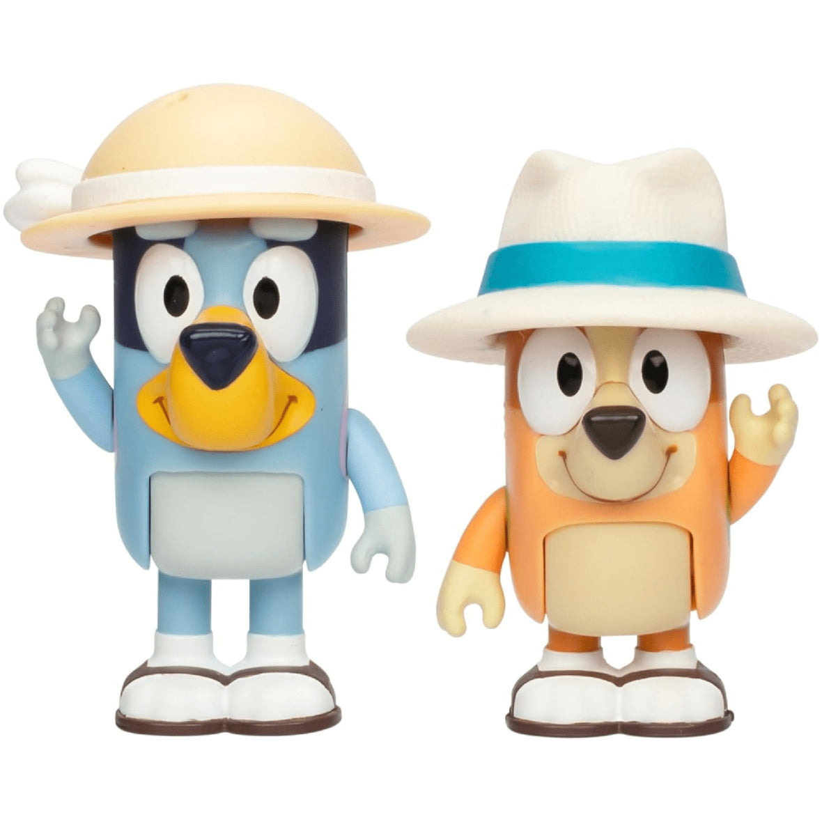 Pack 2 Figuras Personajes Bluey - De Vacaciones