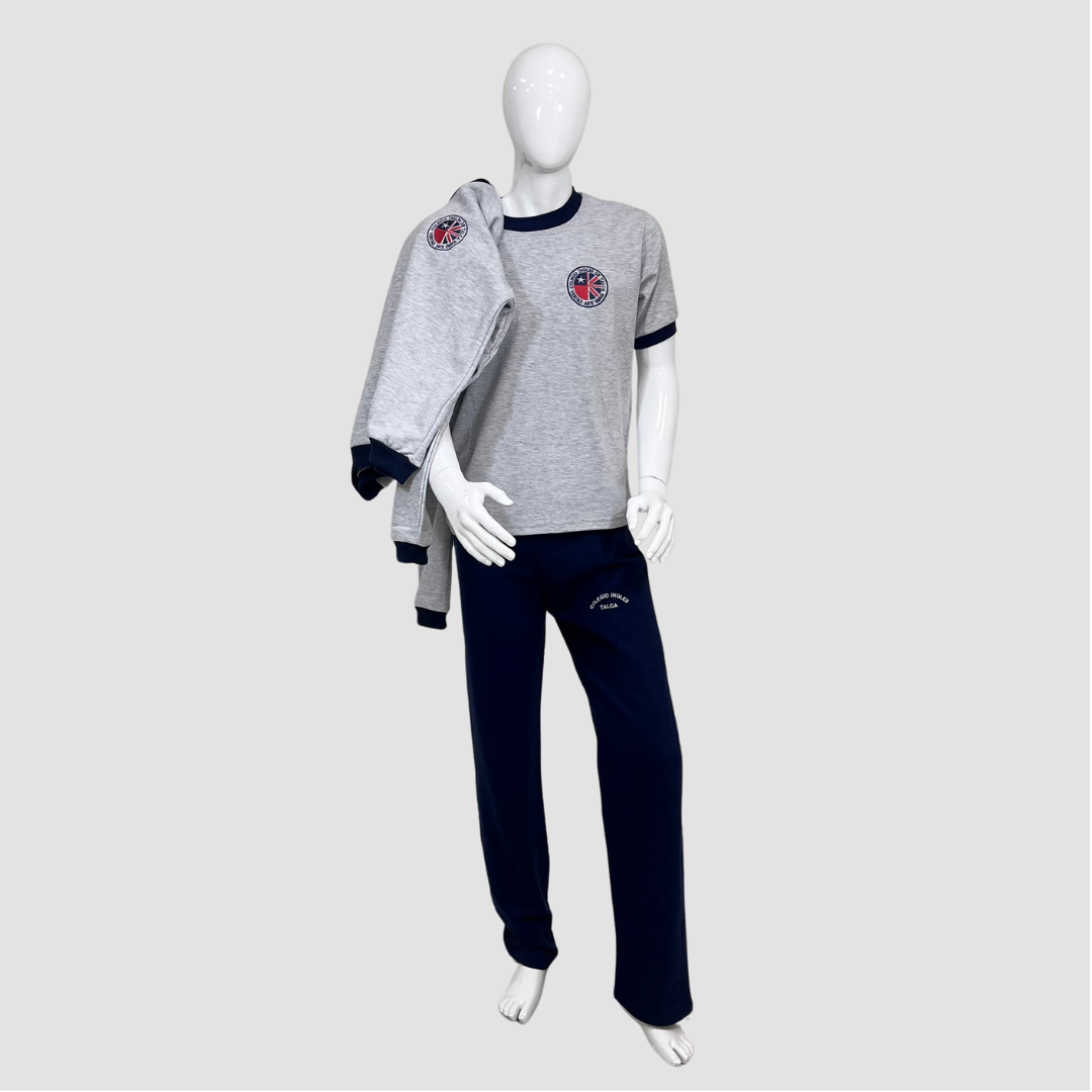Polera Deportiva Manga Larga Colegio Inglés