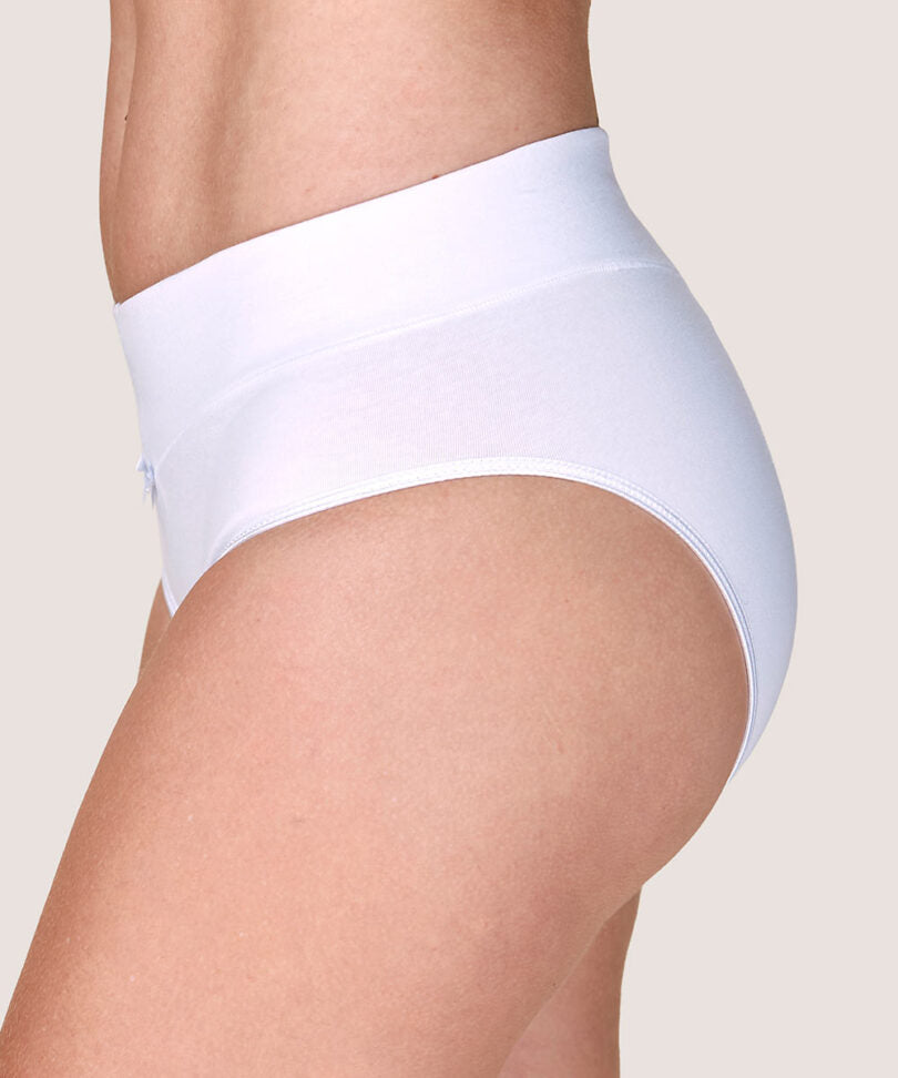 Bikini Mujer Cotton Spandex Blanco