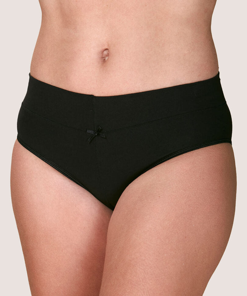 Bikini Mujer Cotton Spandex Negro