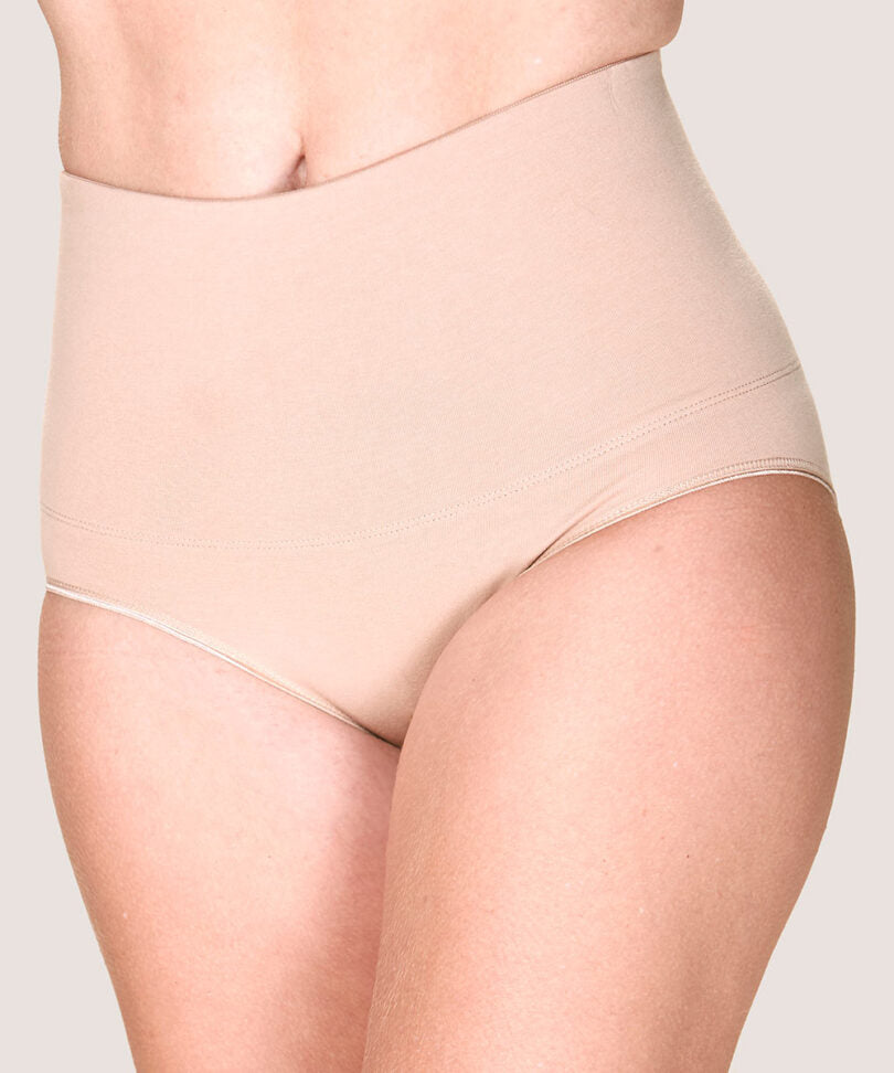 Cuadro Mujer Control Abdomen Cotton Spandex Nude