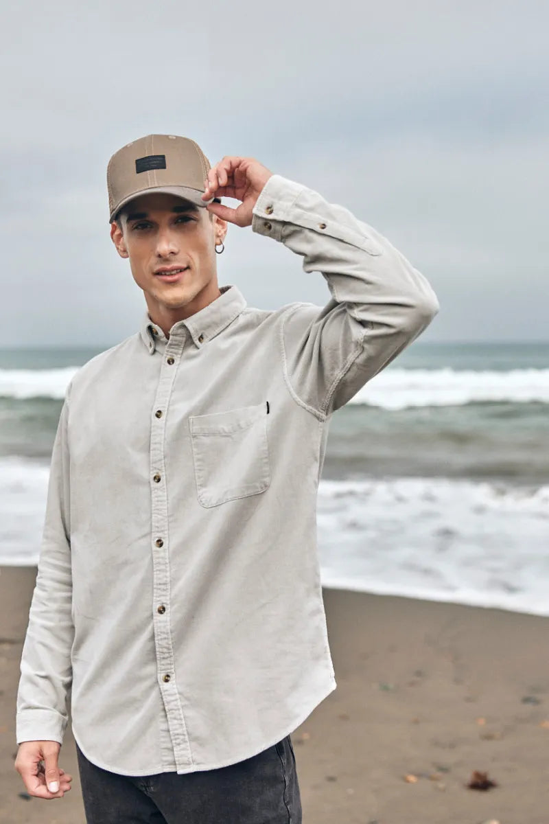 Camisa manga larga con gorra clearance
