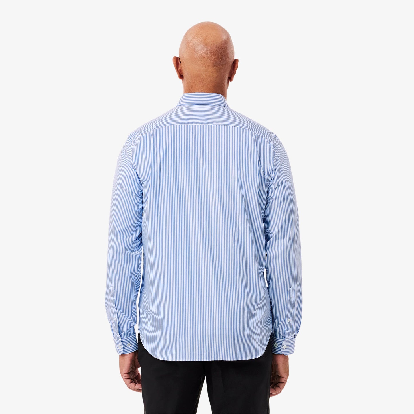 camisa-hombre-regular-de-algodón-de-rayas-cleste