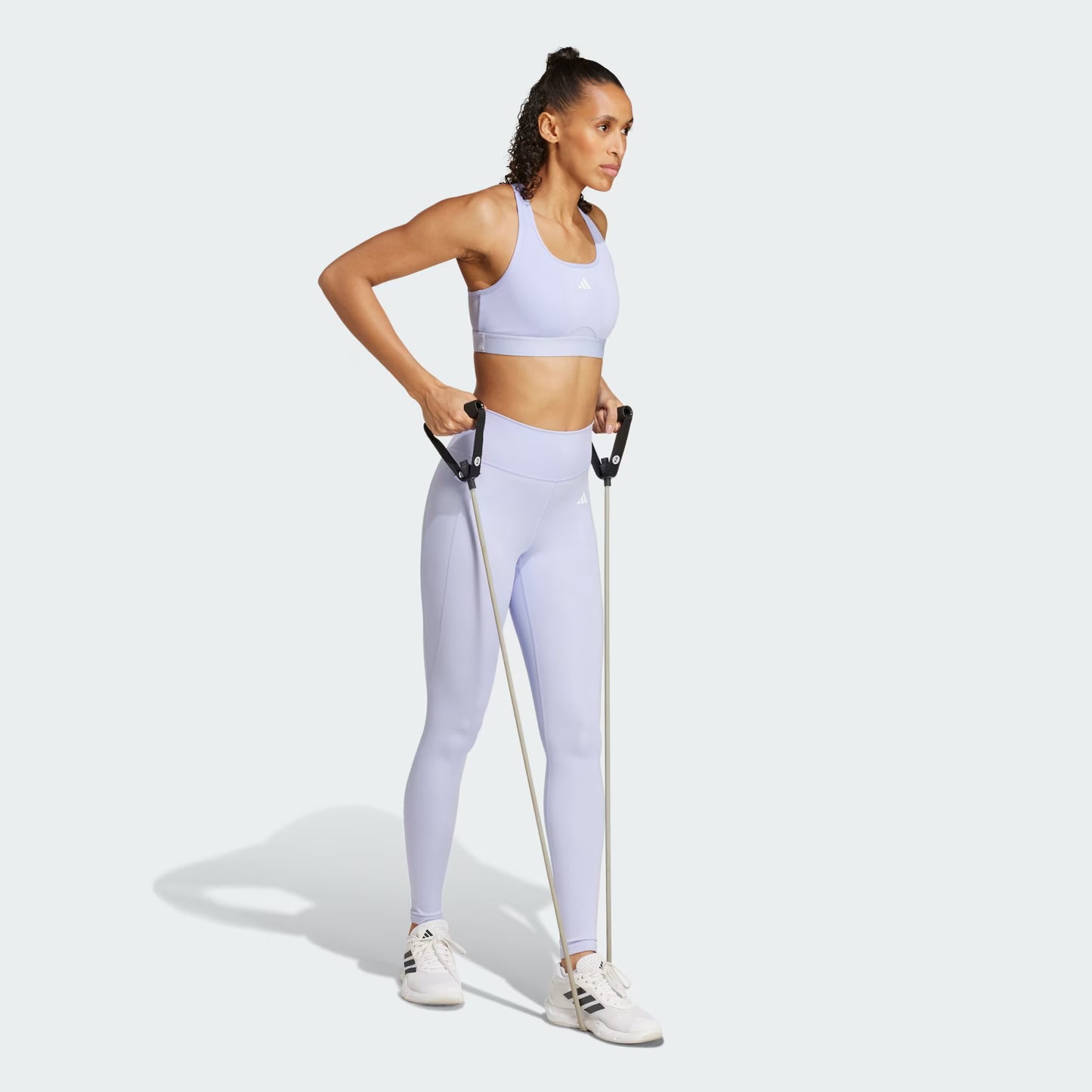 Calzas Mujer Largas Optimé Essentials Bolsillo Oculto Violet Tone