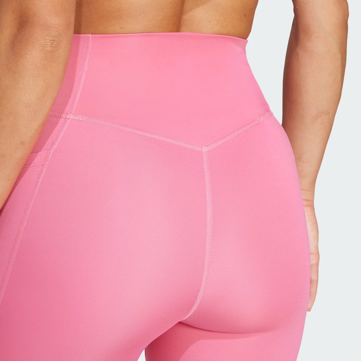 Calzas Mujer Largas Optimé Essentials Bolsillo Oculto Pink Fusion