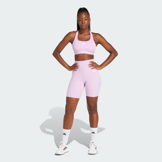 Calza Mujer Optimé Essentials Stash Pocket de 7 pulgadas Bliss Lilac