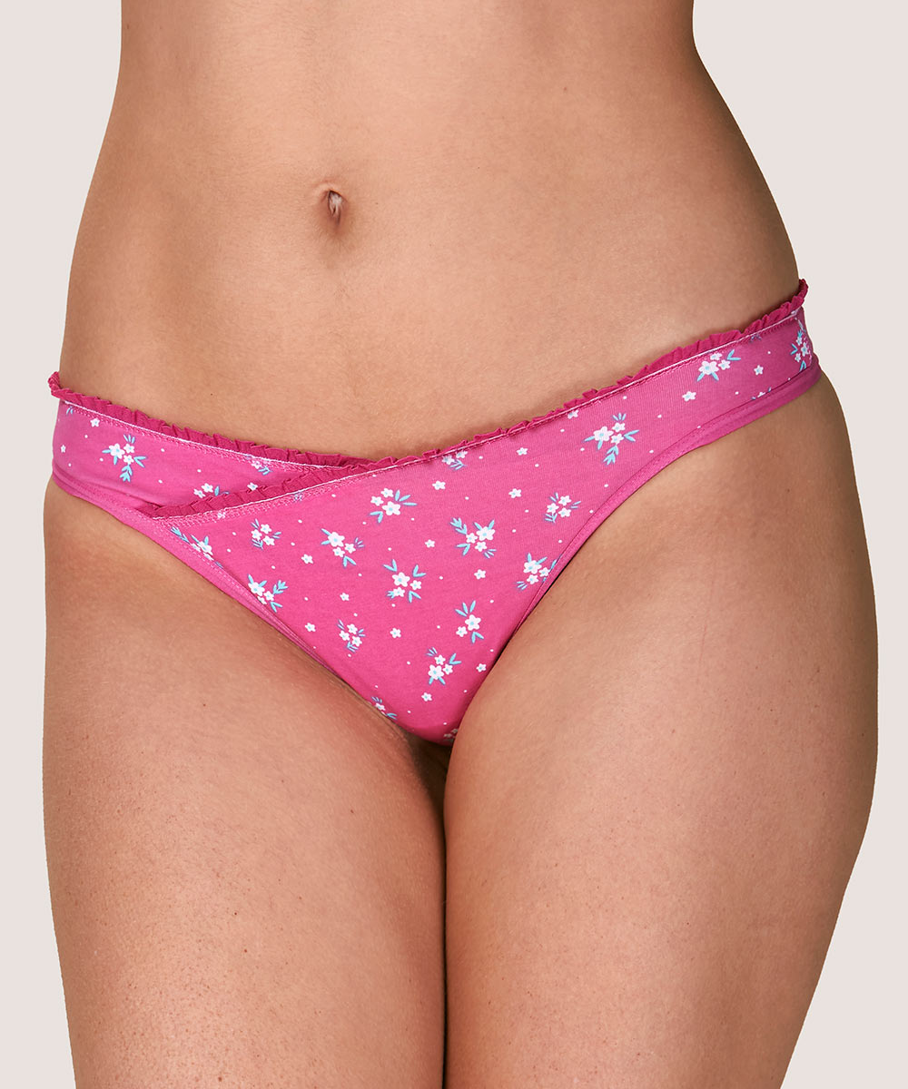 Colaless Mujer Cotton Spandex Morado