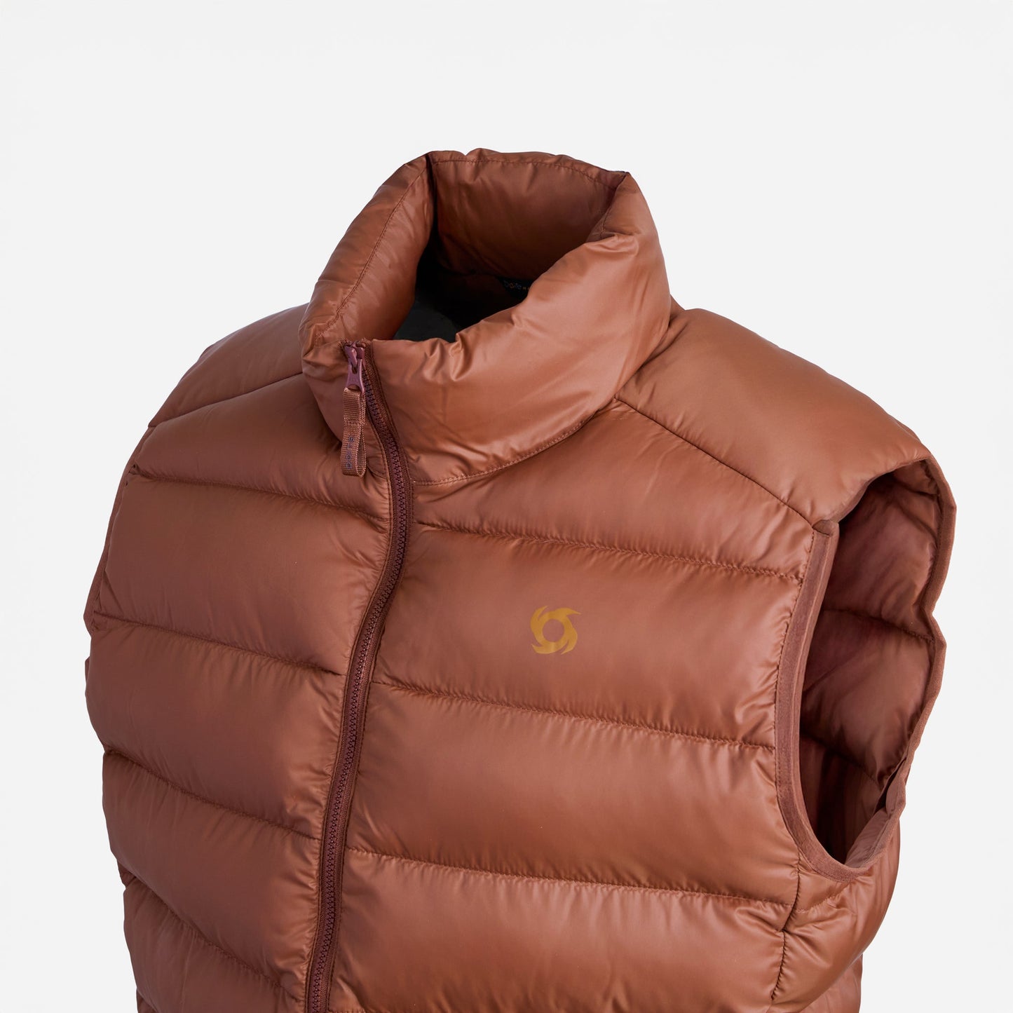 Parka Hombre Térmica sin Mangas Naos Terracota