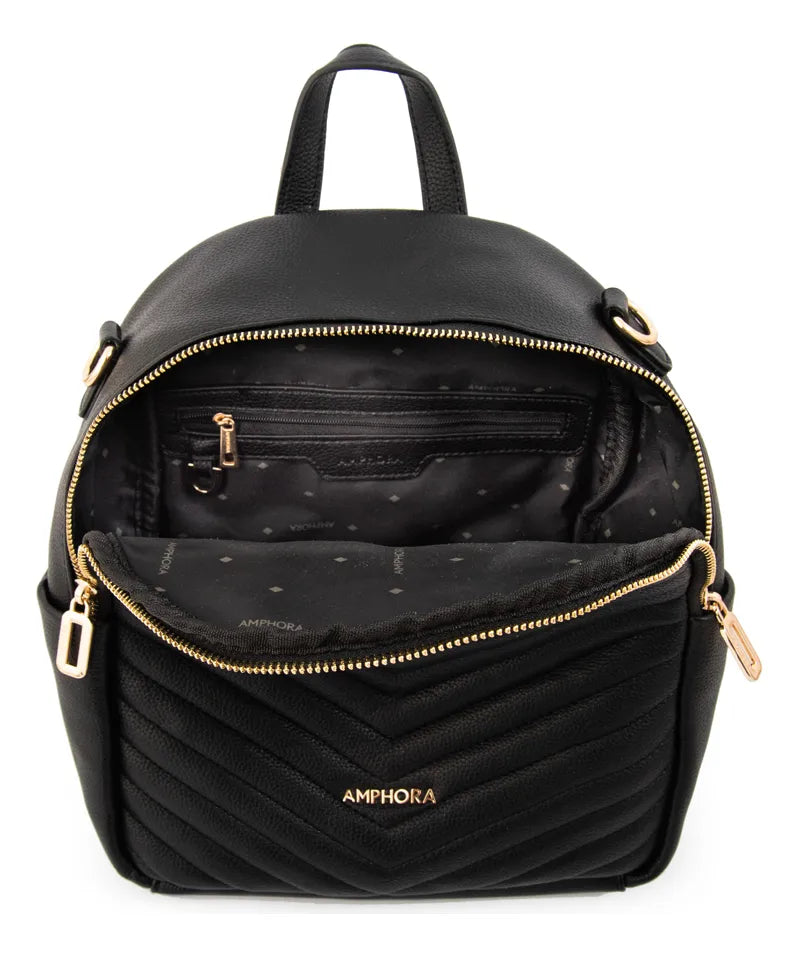 Mochila Mujer Filomena Mediana Negro