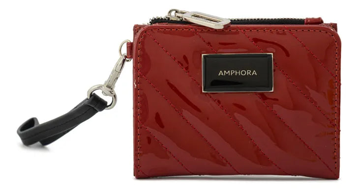 Billetera Mujer Dean Pequeña Rojo